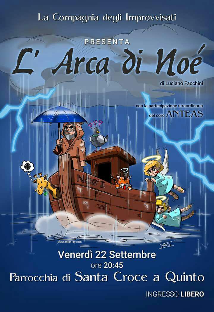 L'arca di Noè - 22/09 spettacolo teatrale in parrocchia